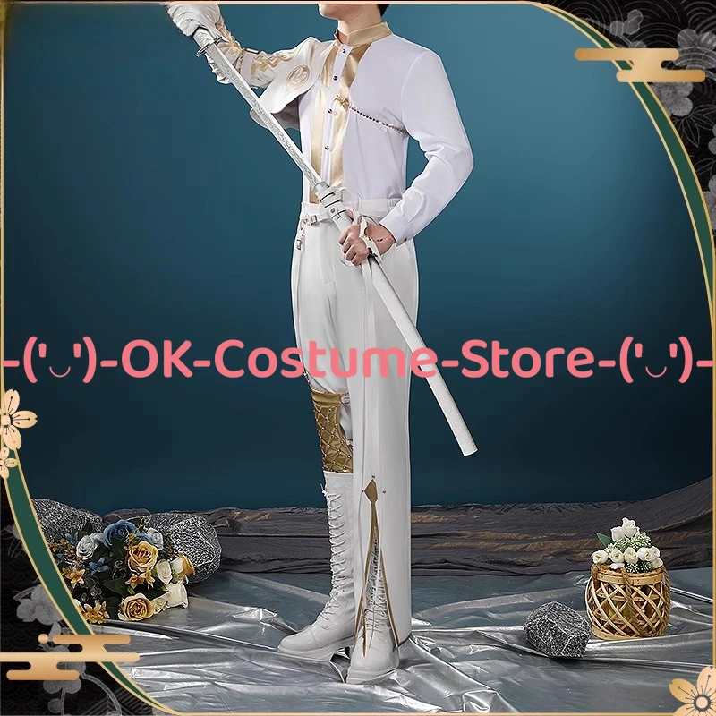 [Customized Size] Touken Ranbu Tomita Gou Cosplay Costume Anime Game Character Outfit Halloween Carnival Party Uniform - view 4