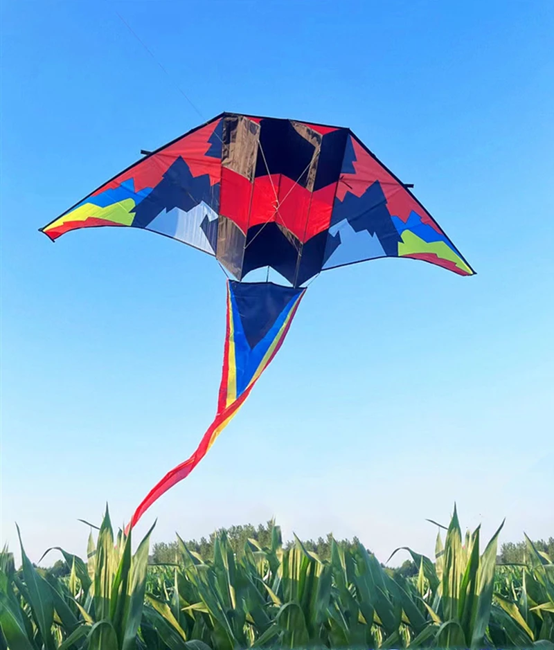 Free Shipping large glider kites flying for adults kites reel professional wind kites wooden kite reel outdoor toys kite string