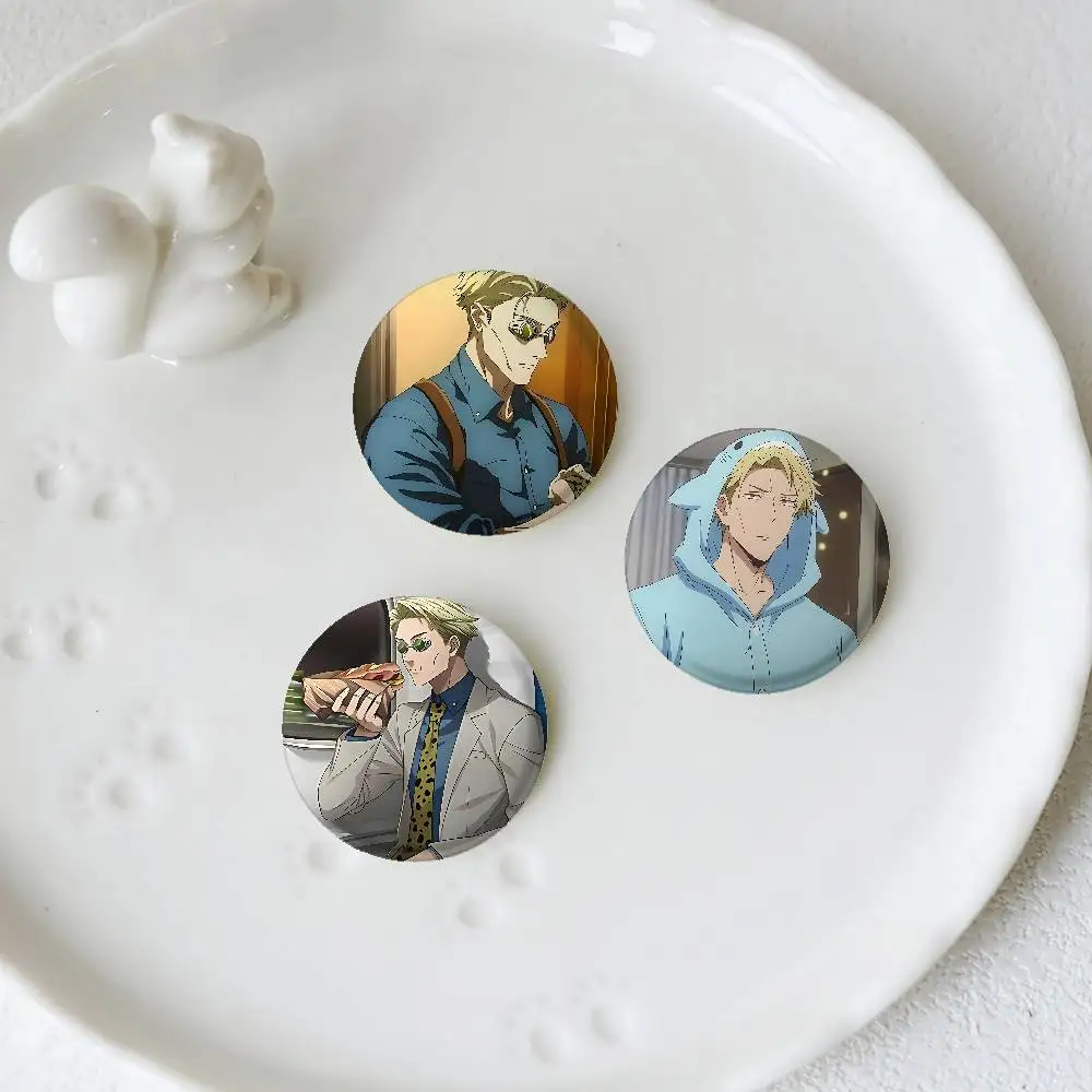 Anime N-Nanami Kento Badges Fans' Cartoon Lapel Pins Brooch Emblem Trinkets Gifts Folks Backpack Decor Jewelry Pieces