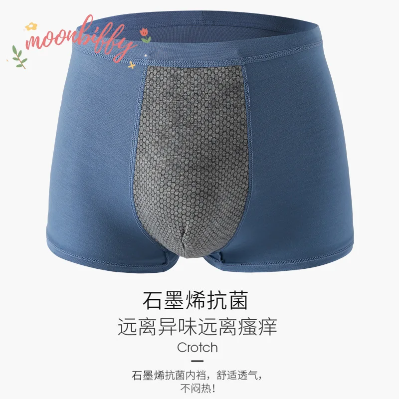 Men\'s Underwear Cotton Hole Boxer Shorts Low Waist Men Underpants Boxer Shorts Male Panties Solid Breathable Comfortable Soft