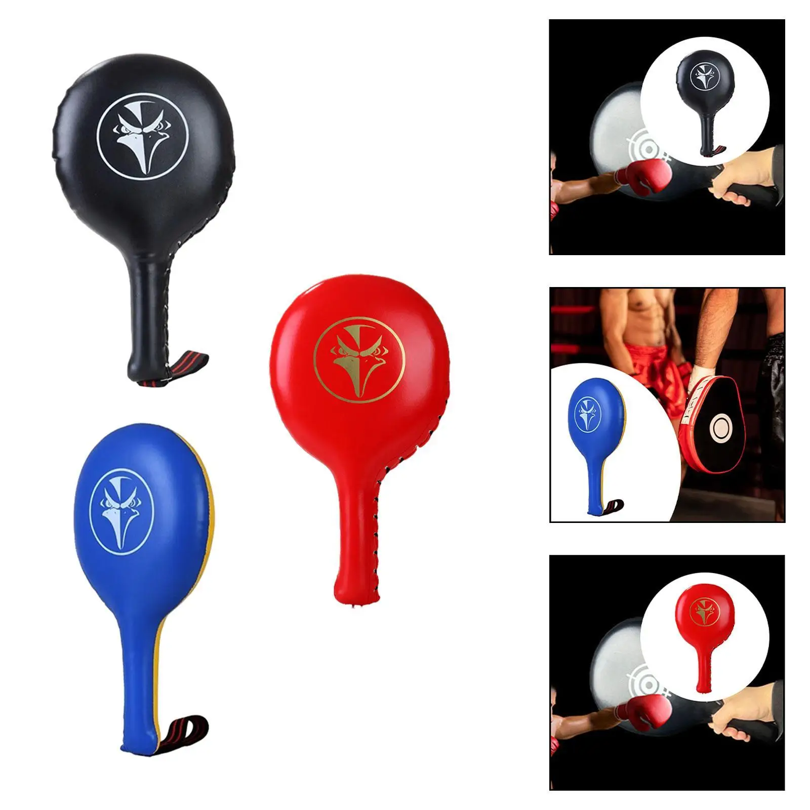 

Боксерское весло для спарринга, удобная ручка, профессиональное тренировочное оборудование, боксерская и ударная площадка для ММА, Муай Тай