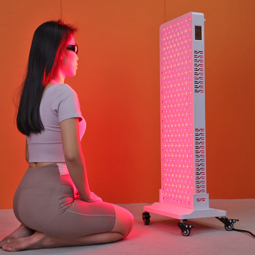 

STLF IDEATHERAPY New Therapy RLPRO300max 8 or 9 Waves Beauty Care Yoga Full Body Infra Near Infrared Panel Device Free Logo