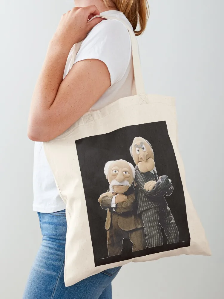 

Statler and Waldorf Tote Bag bag for beach reusable grocery bags reusable shopping bags canvas tote bags