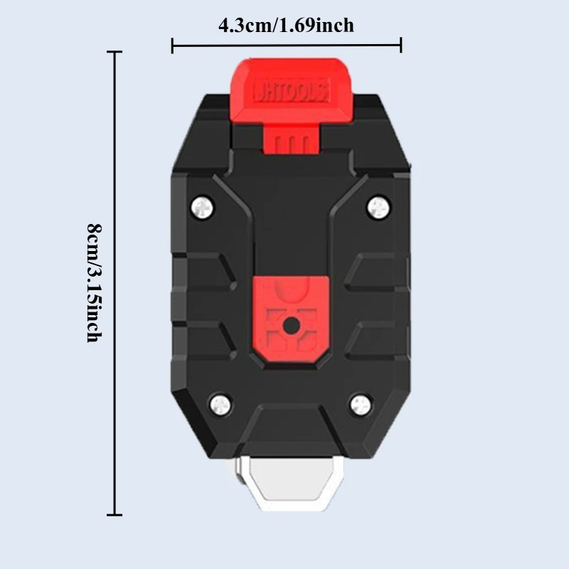 Tape Measure Quick Hanging Portable Waist Tape Measures Storage Universal Fixed Type Tool Holder Professional Tool Hanger Clip