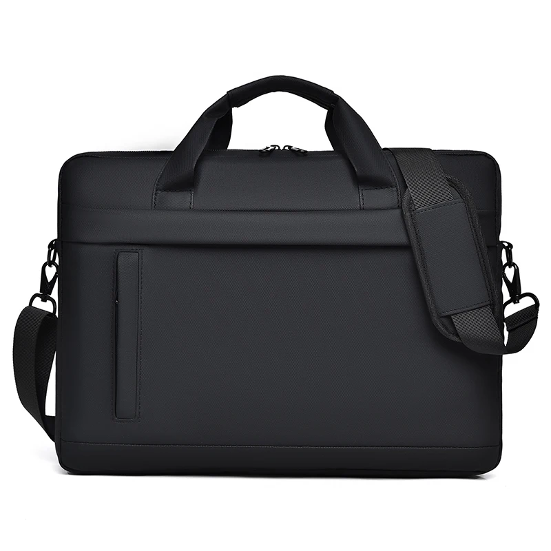 Adjustable Straps Laptop Tote Bag Business Briefcase with Zipper Closure for School Office And Daily Commute