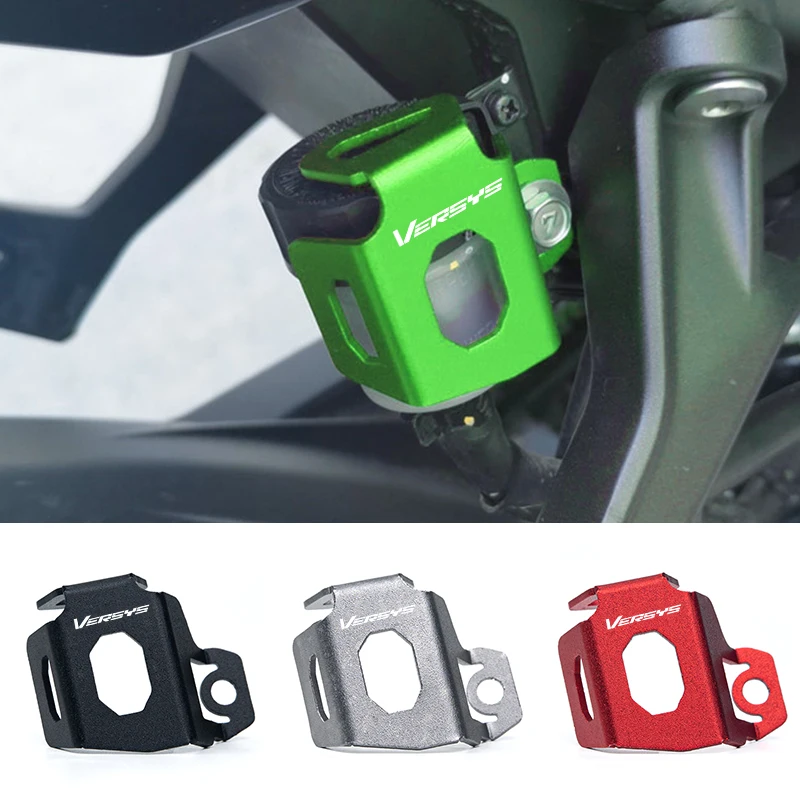 For KAWASAKI Versys 300 650 1000 Versys650 VERSYS X300 versys X250 Motorcycle rear brake fluid protective cover accessories