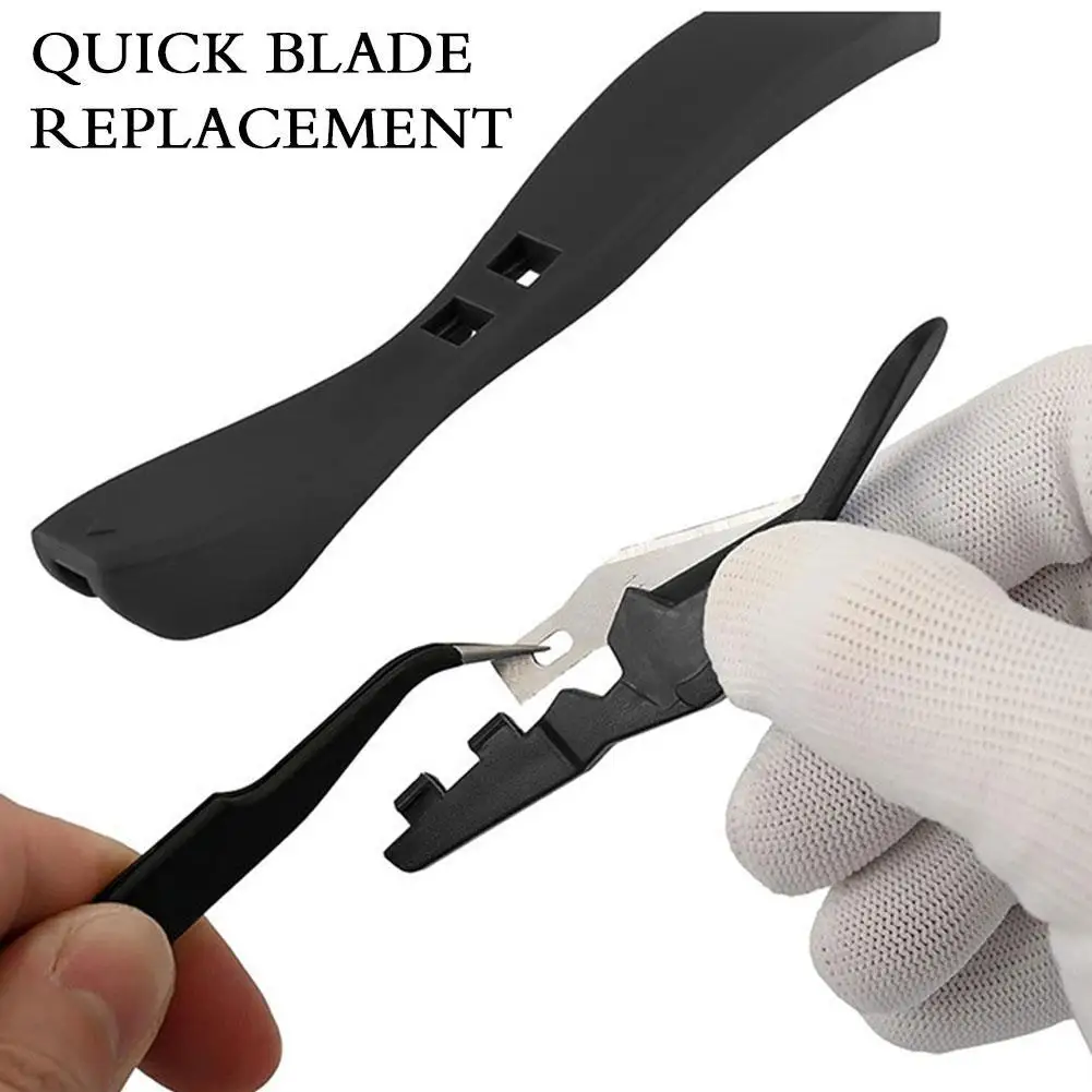 1pcs Wrap Film Cutter Knife with Scalpel Blades Car Tinting Sticker Cutting Tool Carbon Fiber Vinyl Paper DIY Slitting