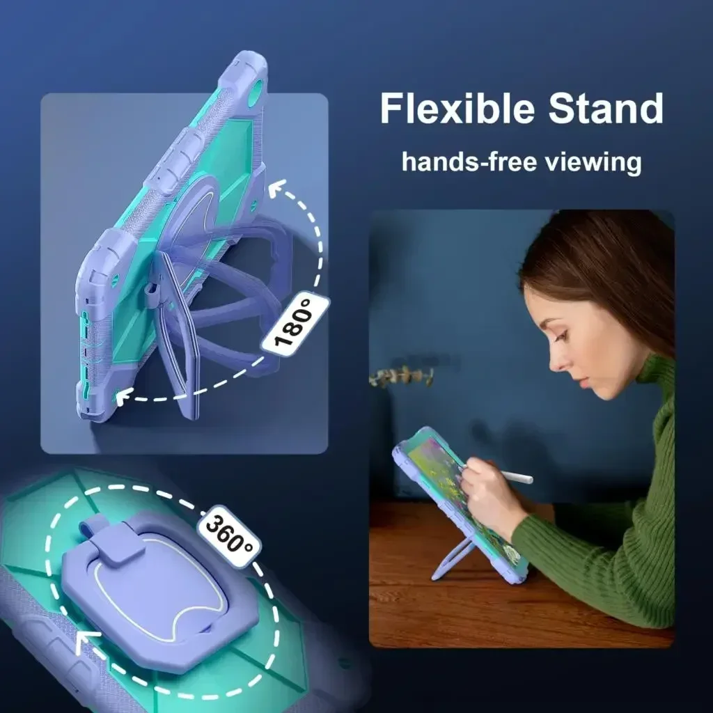 حافظة مضادة للصدمات لهاتف سامسونج جالاكسي تاب A9 8.7 "2023 غطاء A9 Plus 11" SM-X110 X210 X216B A8 10.5 "X200 X205 A7 Lite T220 T225 #4