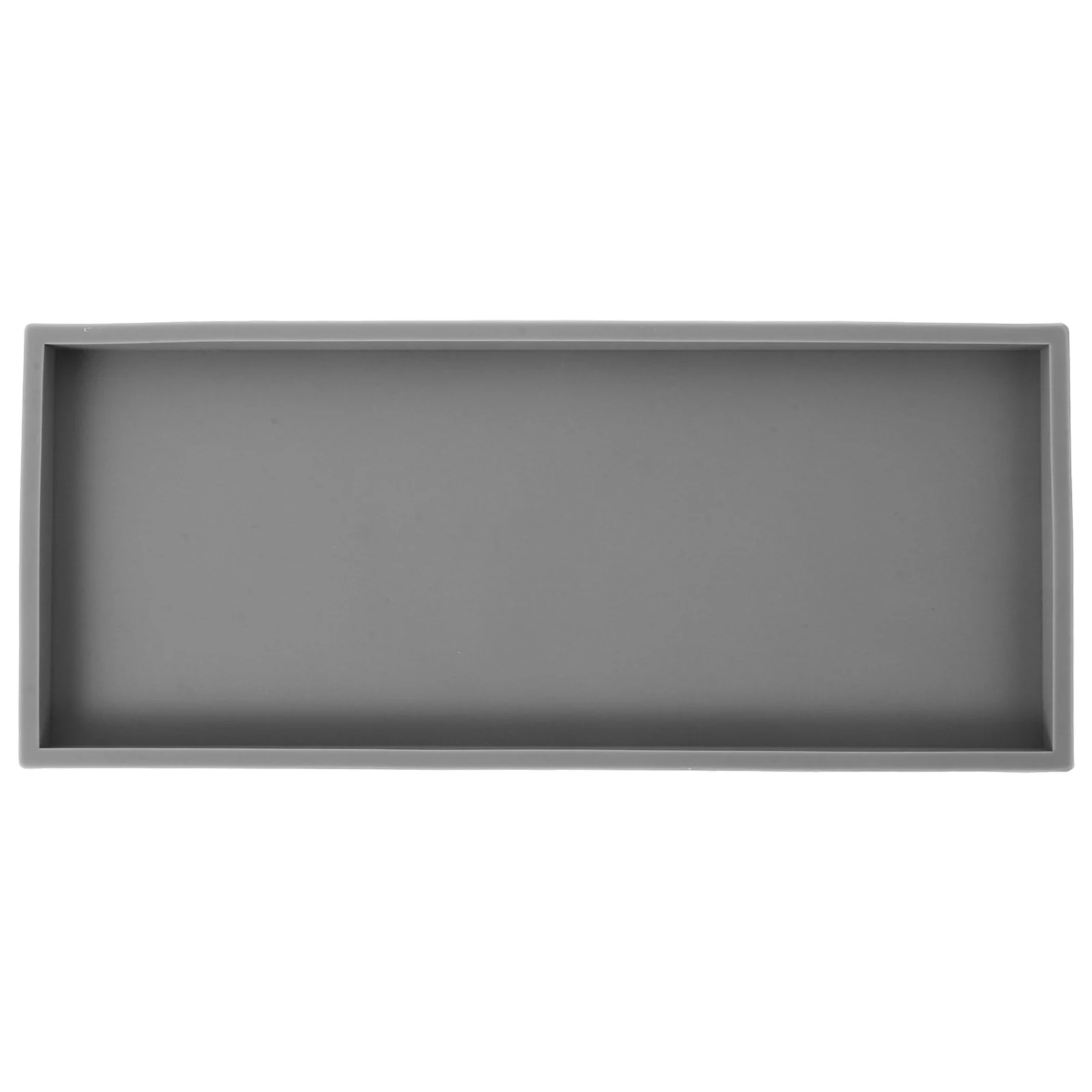 

Silicone Storage Tray Large Gray Shatterproof Kitchen Bathroom Vanity Counter Jewelry ganizer Decorative Marble Pattern