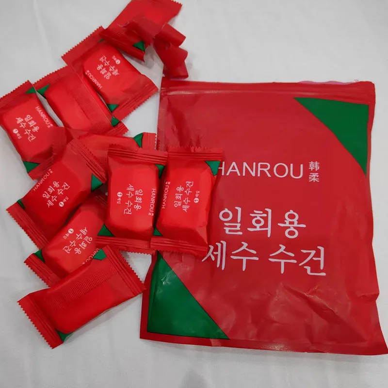 10PCS Compressible Towel Disposable Face Towel Thickened And Widened Travel Home Portable Face Towel Wipe Face Towel Soft Skin