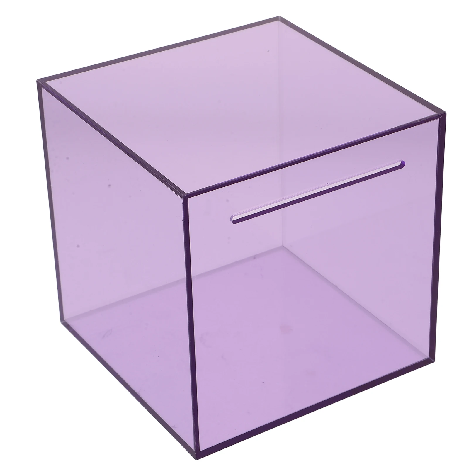 

Acrylic Money Jar Clear Savings Box Large Capacity Material Transparent Design Coin Bill Storage Saving Container