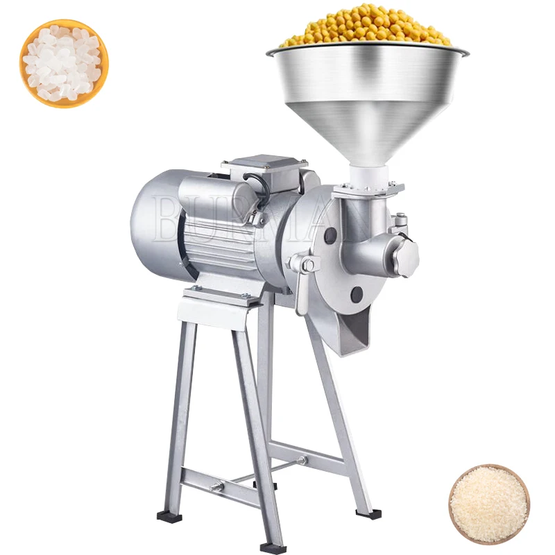 

Soybean Milk Production Machine Electric Grinding Machine Grain Grinder Mill Grains Spice Corn Grinding Milling Machine