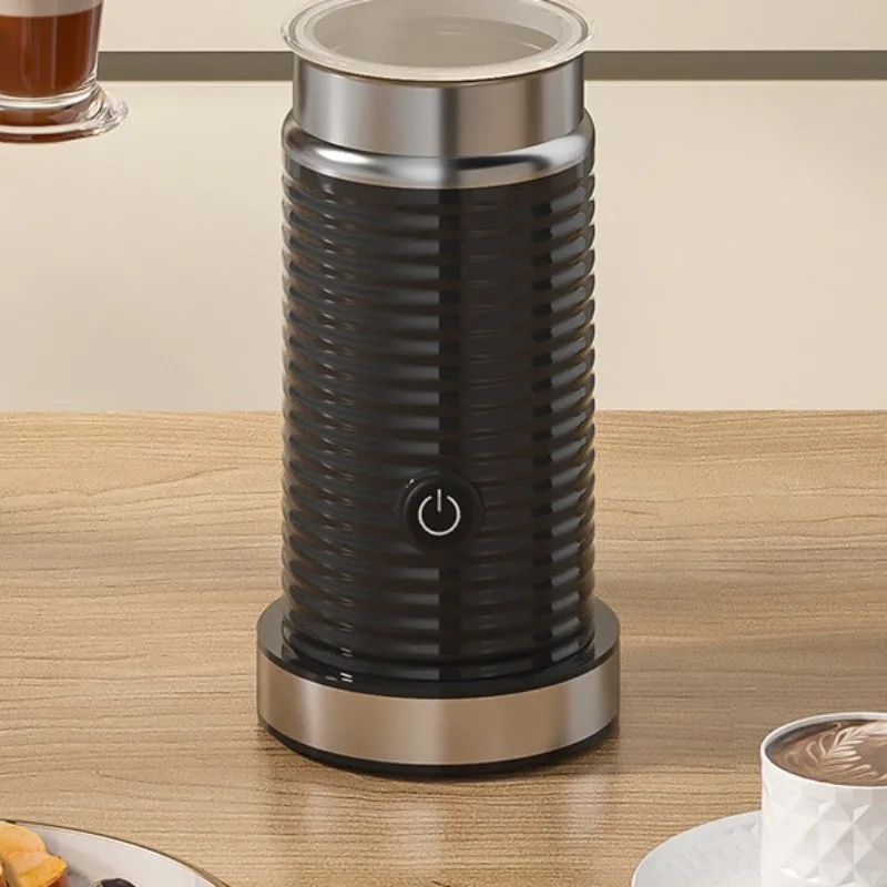 Automatic Electric Milk Frother Mini Hot Cold Foam Maker Household Coffee Latte Art Milk Foamer