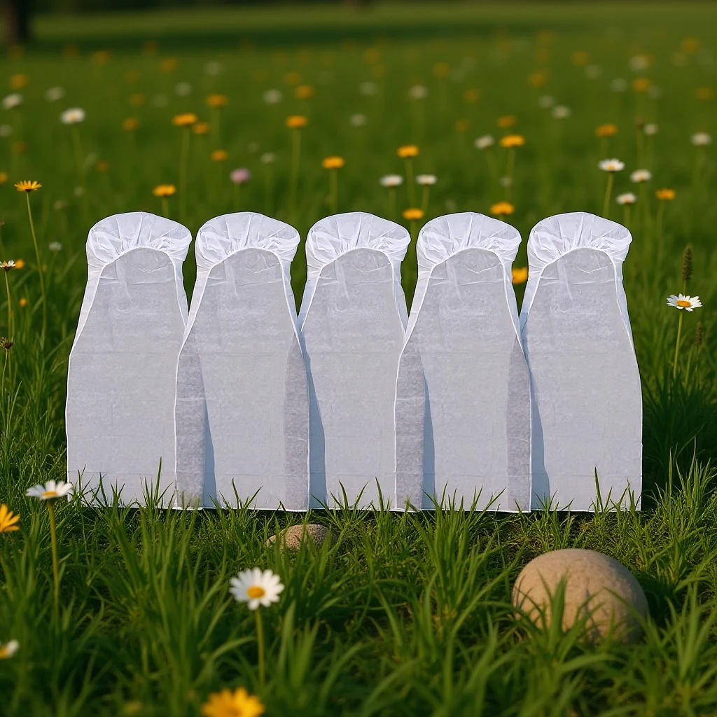 

5pcs Non-woven Seat Cover Universal Car Cushion Protective Transparent Disposable Anti-fouling Car Seat Cover