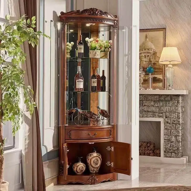 Organizer Storage Living Room Cabinets Display Bar Console Craft Cabinets Luxury Wood Modern Nordic Gabinete Salon Furniture