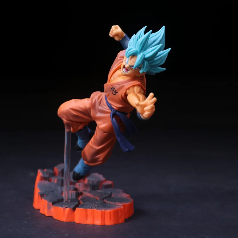 15cm Bandai Anime Drachen ball Super Saiyan Goku PVC Action figur Sammler Modell Puppe Spielzeug Geschenk