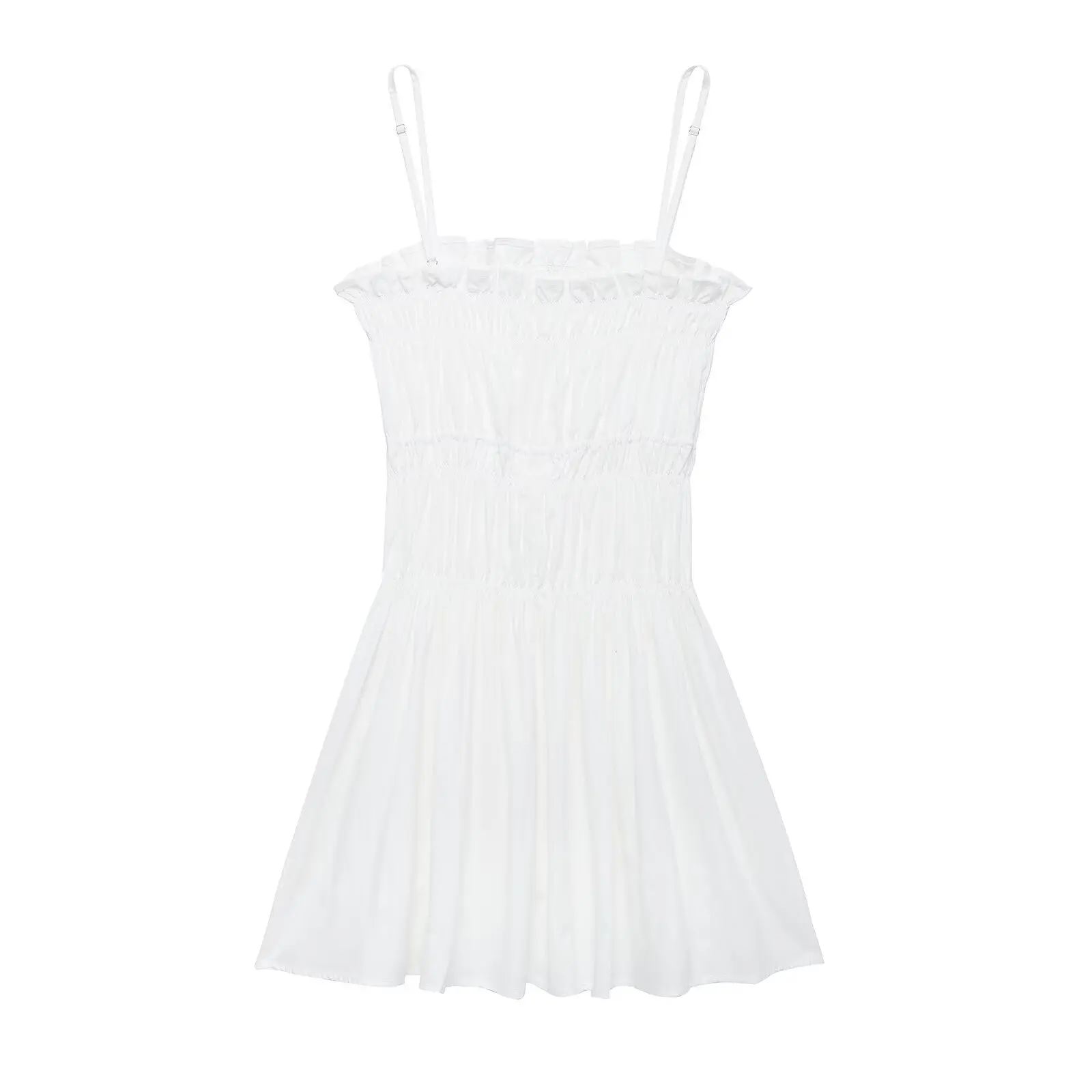 فستان JNLEAOG الخريفي الجديد العصري غير الرسمي بدون أكتاف للنساء، مصنوع من ألياف البوليستر، تنورة على شكل حرف A مع إغلاق بزر ...