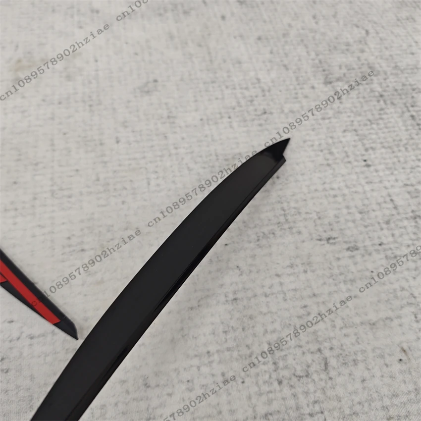 2pcs Car Headlight Eyebrow Eyelid Cover Trim ABS For VW Golf MK7 GTI R GTE GTD 2013-2017 Easy to install Firm and not fall off