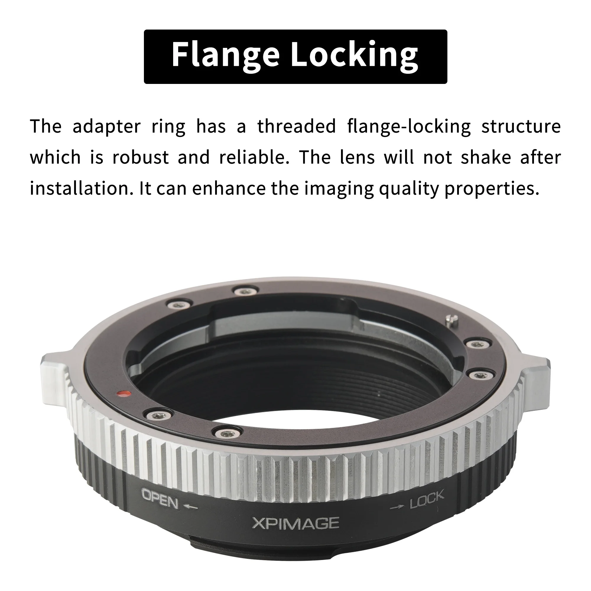 XPIMAGE XPAN to RF Lens Mount Adapter Ring Compatible with Hasselblad XPAN Lenses for Canon EOS R RF Red Komodo Cinema Cameras