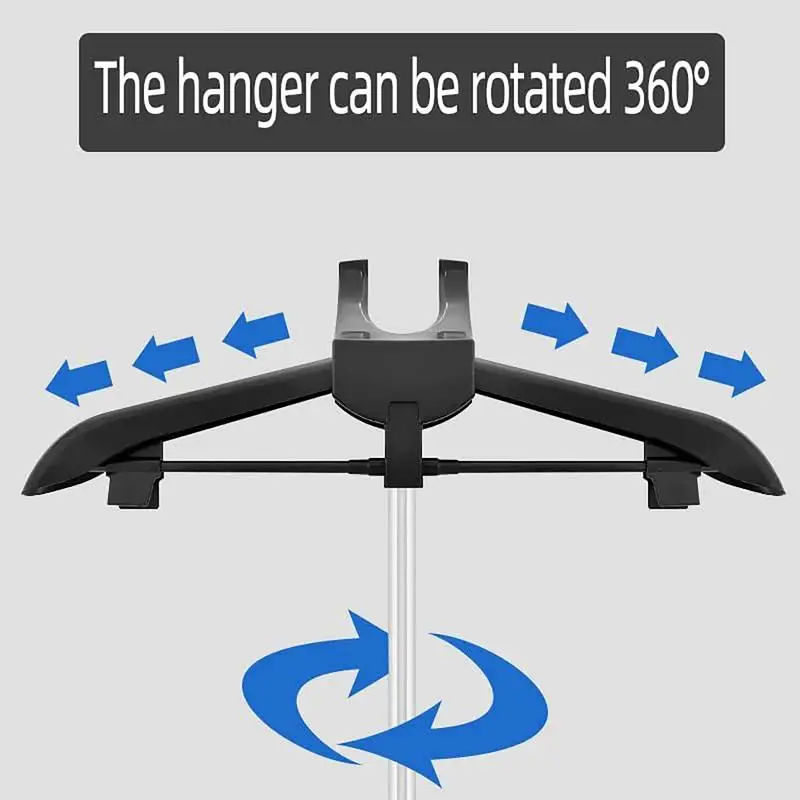 Żelazny wieszak parowy stojak na akcesoria do odzieży składany regulowany wieszak na ubrania do gotowania na parze wspornik parownica do ubrań