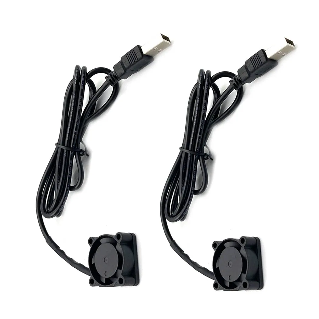 USB Brushless Cooling Fan 2510 DC 5V USB Fan 3D Printer Micro Fans Brushless Cooling 25mmx10mm
