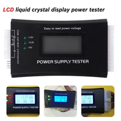 LCD Digital Display PC Computer 20/24 Pin LCD Power Supply Tester Check Atx Source Tester Power Measuring Diagnostic Tester Tool