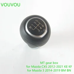 Car accessories 46-030 manual transmission shift change lever knob for Mazda CX-5 2012-2021 KE KF Mazda 3 2014-2019 BM BN