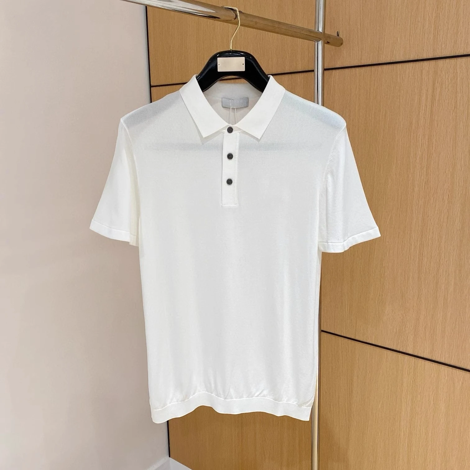 

BC Italy 25SS casual lapel short-sleeved knitted polo shirt