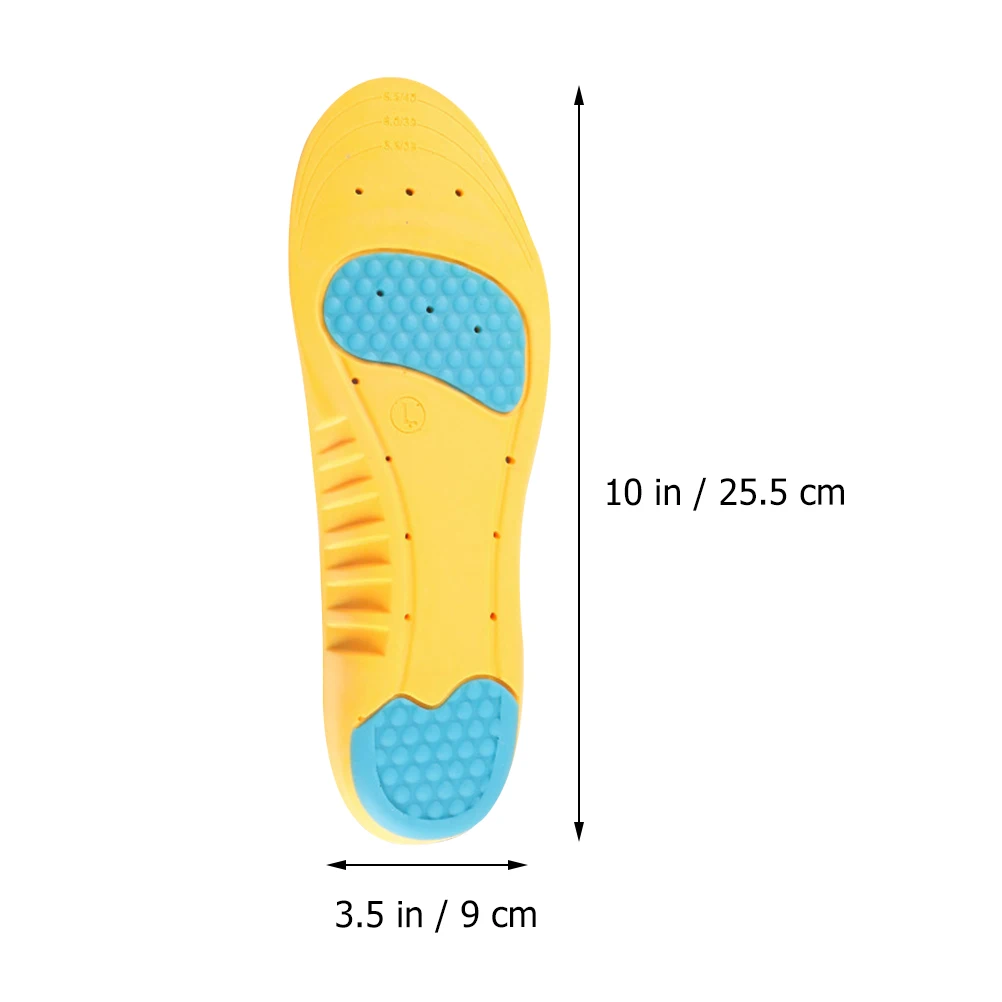 

High Elastic Memory Insole Orthotic Arch Support Cushions Sports Shoes Men Women Breathable Pads Thickened Foot Care Tools