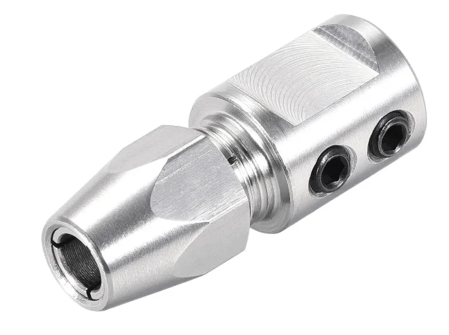 Flex Collet Coupler for 5mm Motor Shaft and 4mm Flex Shaft for RC Boat