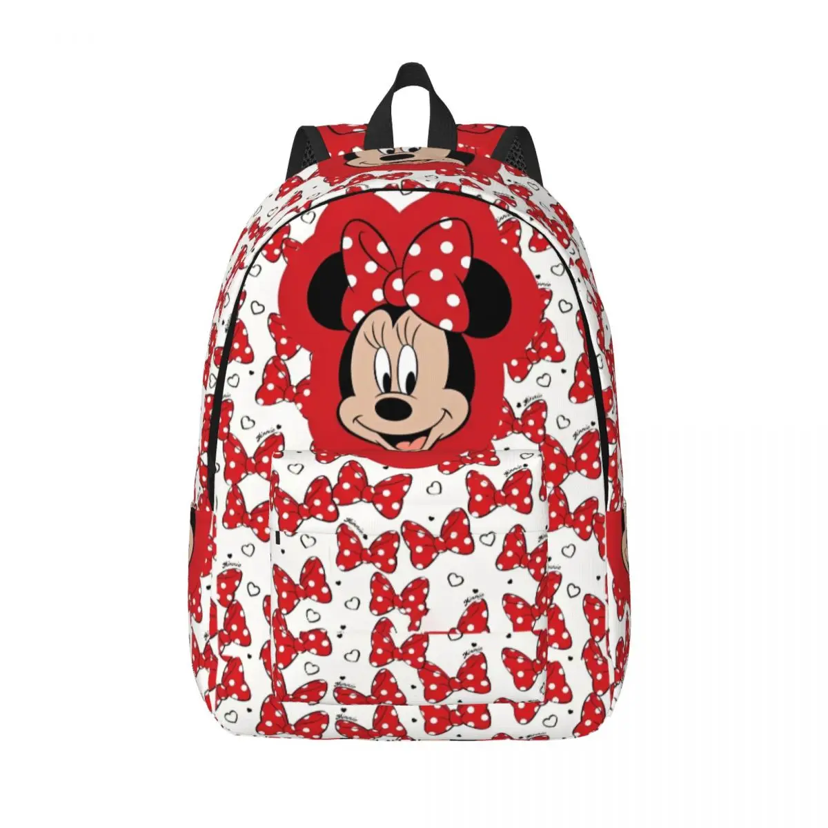 

Minnie Mouse Print Backpack Boy Breathable Backpacks Polyester Cool School Bags College High Quality Rucksack