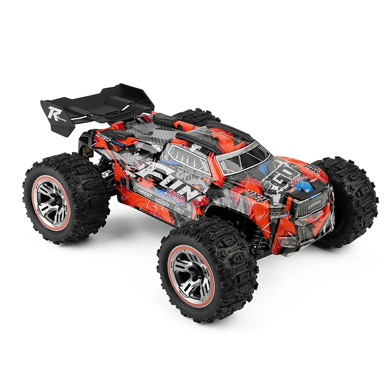 2024 nuovi Wltoys 184008 1/18 2.4G RC Cars 3 In 1 motore Brushless ed ESC 4WD fuoristrada 60 Km/H giocattoli da corsa ad alta velocità per ragazzi