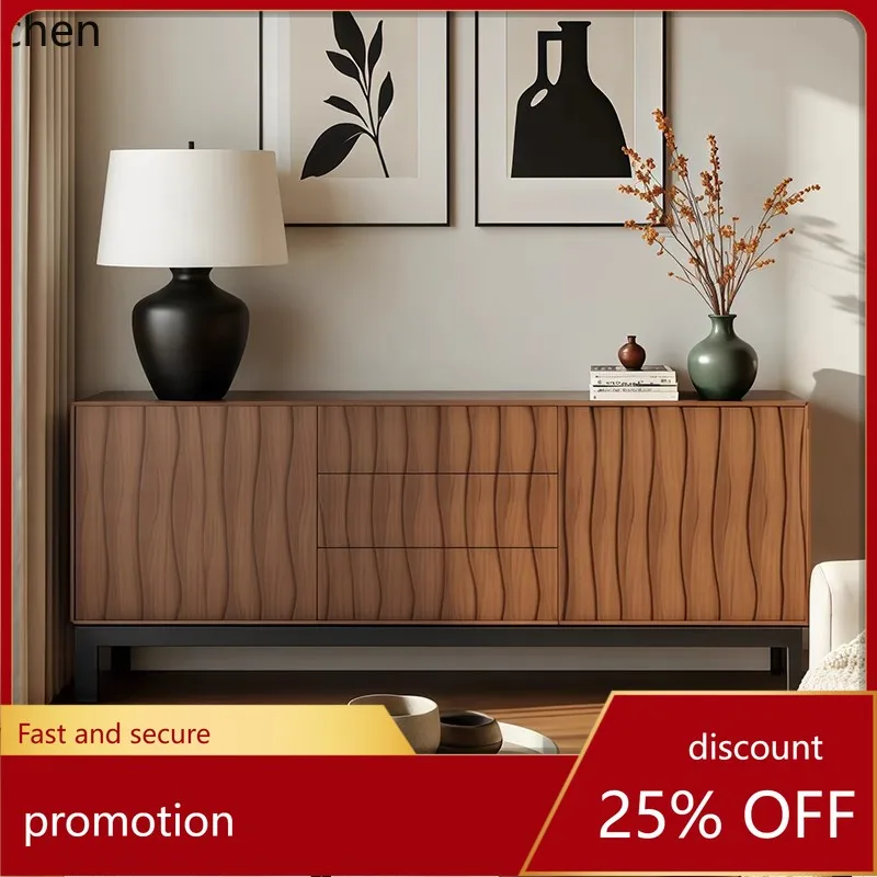 

YFY Solid Wood Sideboard Cabinet Living Room Sideboard Storage Cabinet Kitchen Storage Cabinet