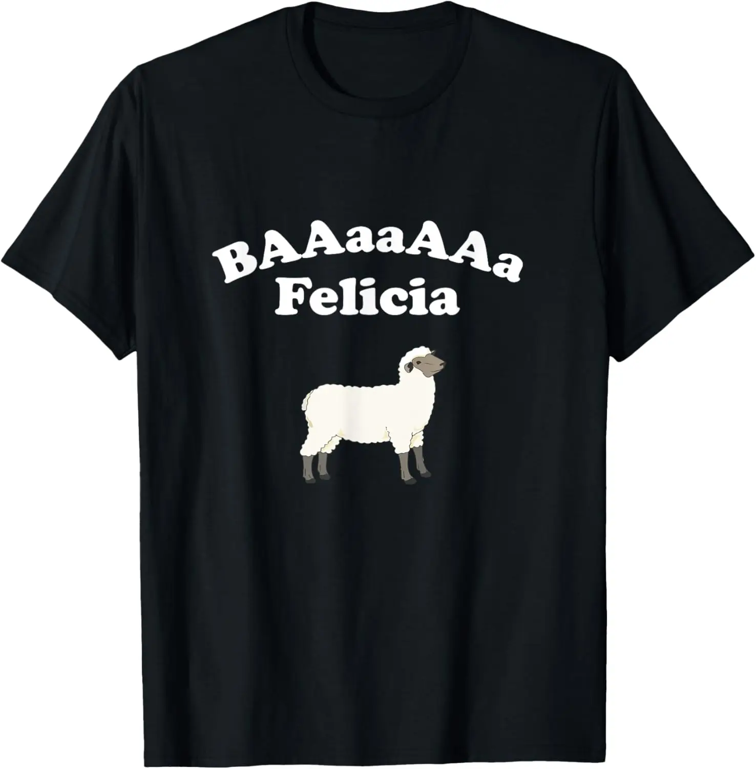 

Рубашка овцы Bye Felicia (Baaaa Felicia) (мужская и женская)