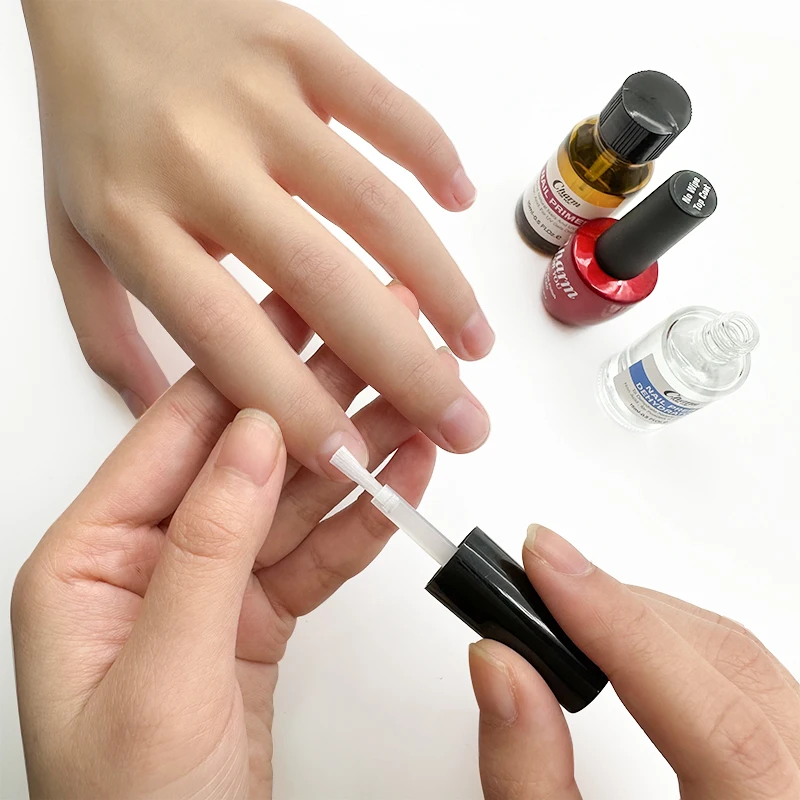 5 stücke natürlicher Nagel-Prep-Dehydrator und nagels äure freier Primer-Set mit Basis lack und Dec klack Gel-Nagellack-Art-Tool-Kit einweichen