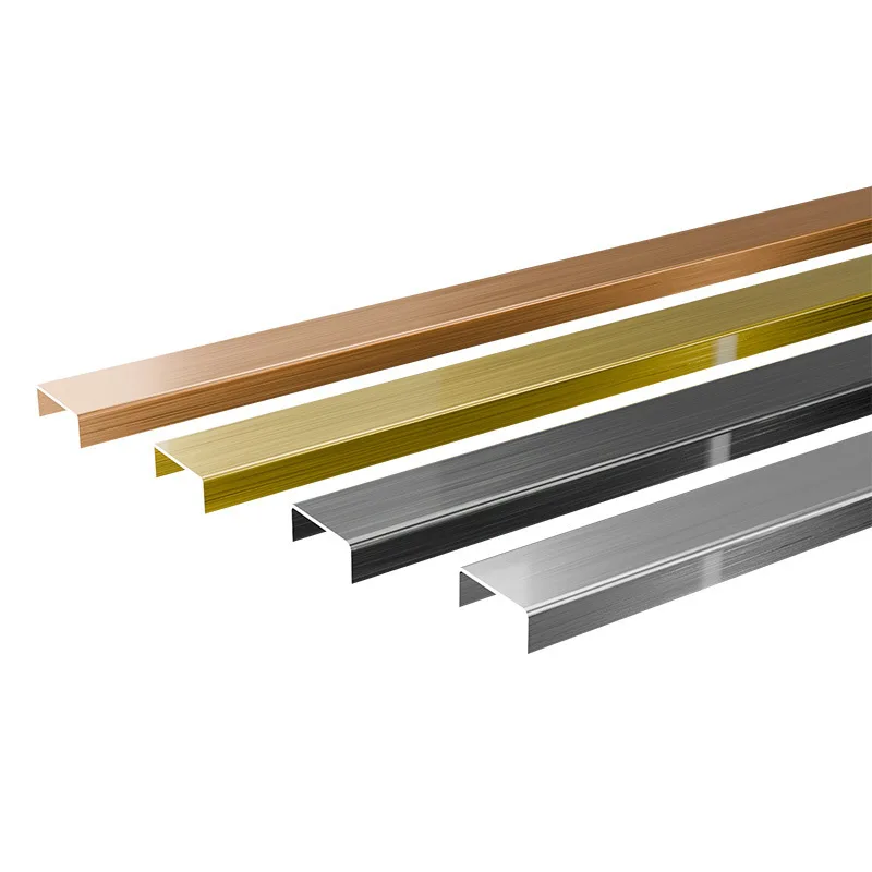 Customized.304/201 Stainless Steel Decorative Skirting Line Stainless Steel Fingerprint-Stainless Steel Line Stainless Stee