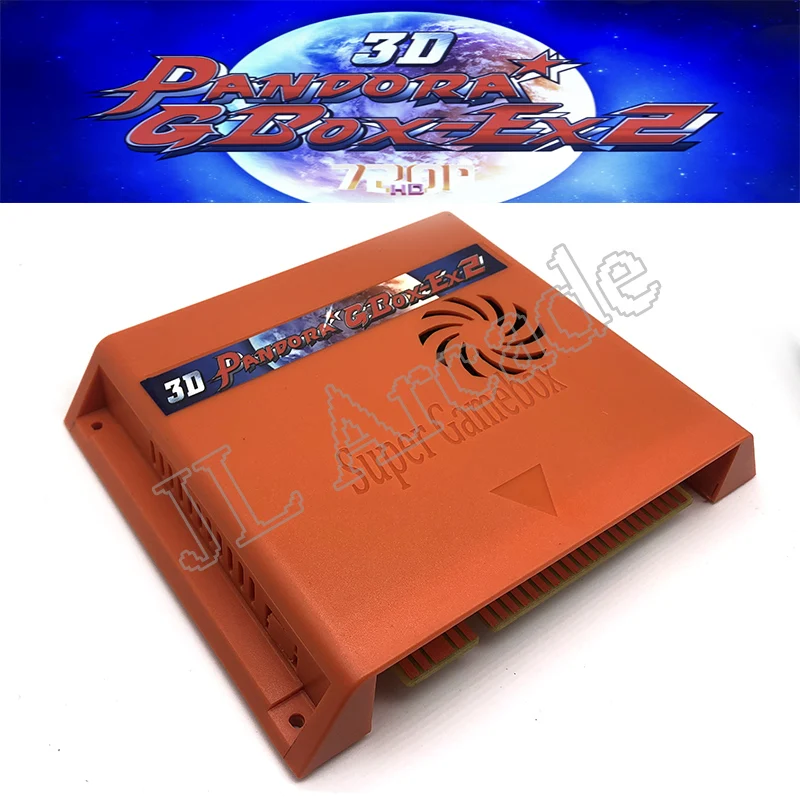 جديد 3D لعبة مربع GBOX-EX2 4300 في 1 مجلس الممرات خرطوشة ثواب صلاة الجماعة PCB 720P VGA HDMI باندورا لعبة فيديو دعم USB تحكم