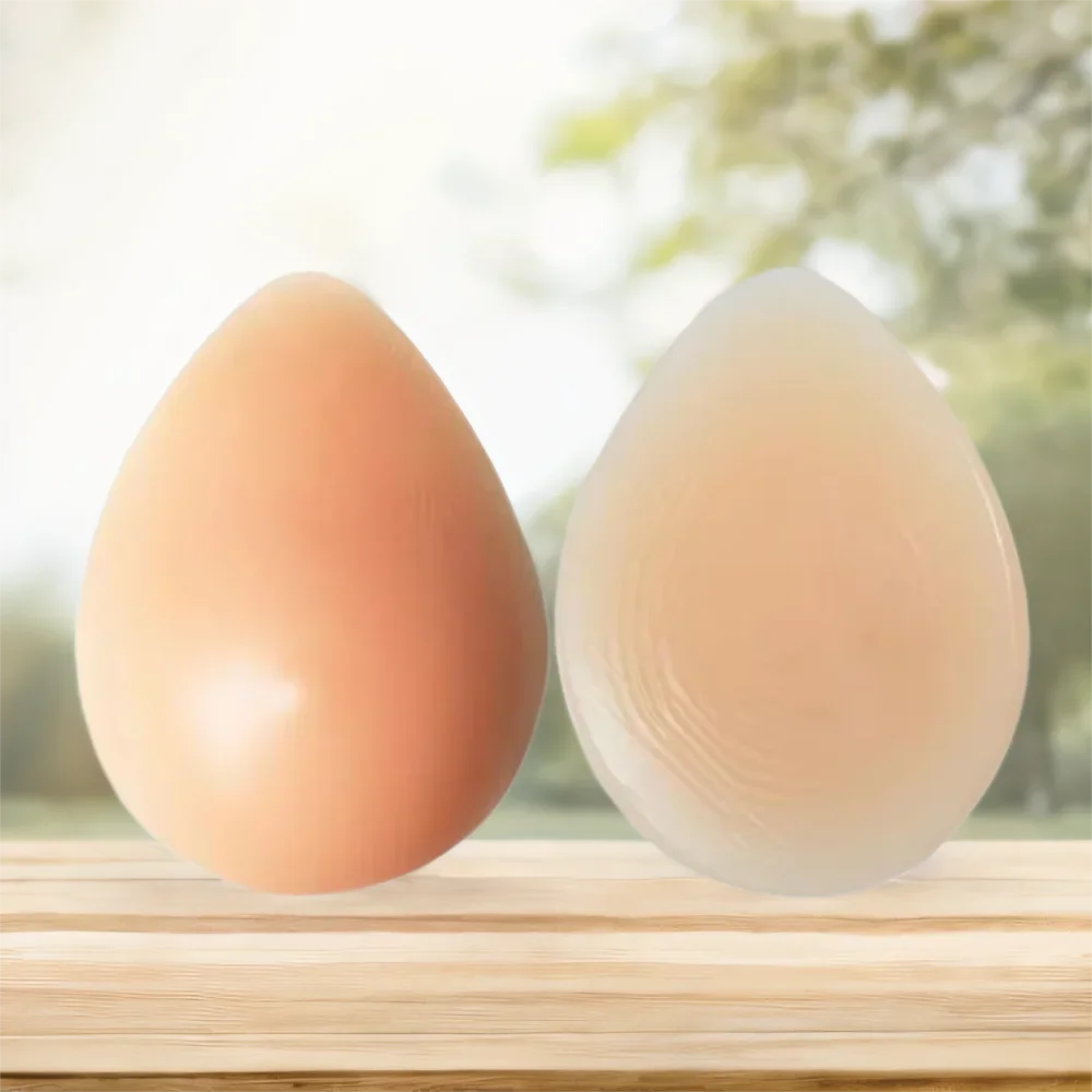 

Silicone Breast Forms Water Drop-Shaped Prosthesis for Mastectomy Women Postoperative Fake Tits Pads to Maintain Body Balance