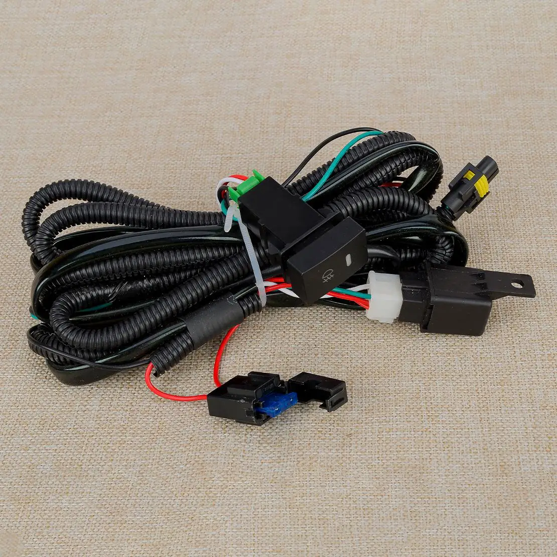 

Дополнительные светодиодные противотуманные фары H11 с реле и проводкой, высококачественные, новые, подходят для Honda Civic, CR-V, Accord, City