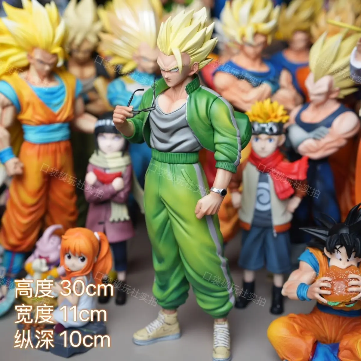 

Dragon Ball Super Saiyan Gohan Gk Action Figure Casual Wear Collectible Statue Model Doll Desktop Decoration For Fans Collectors