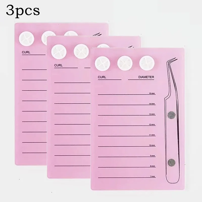False Lashes Tray Display Board Glue Pallet Cup Acrylic Eyelash Holder Magnetic Suction Scale Plate Eyelash Extensions Supplies