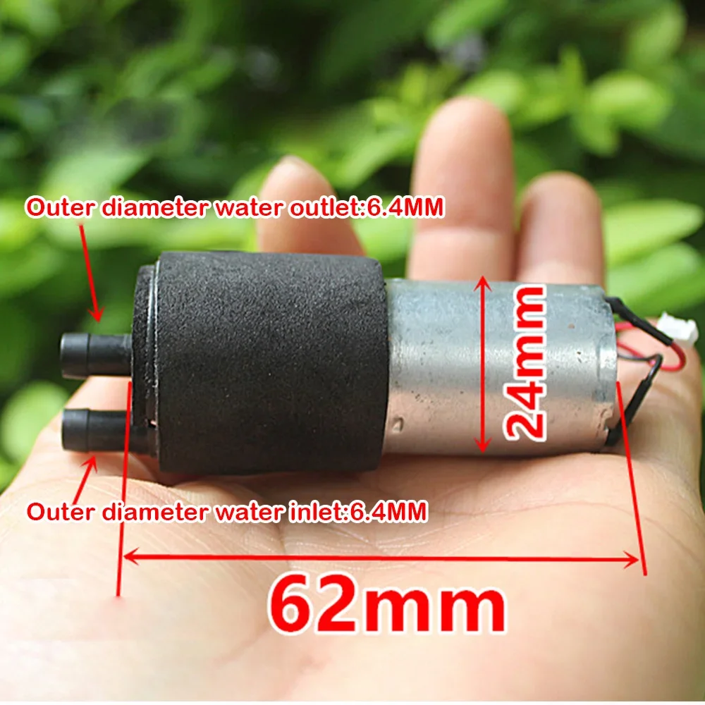 370 Water Pump DC 12V Electric Diaphragm Pump Small Miniature Self-priming Water Pump Household Fish Tank Accessories