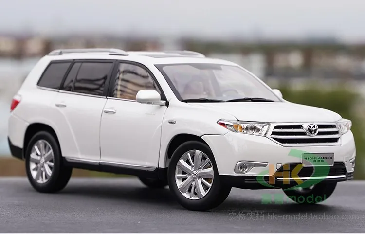1:18 الأصلي GAC تويوتا هايلاندر تويوتا هايلاند 2012، نموذج سيارة سبيكة