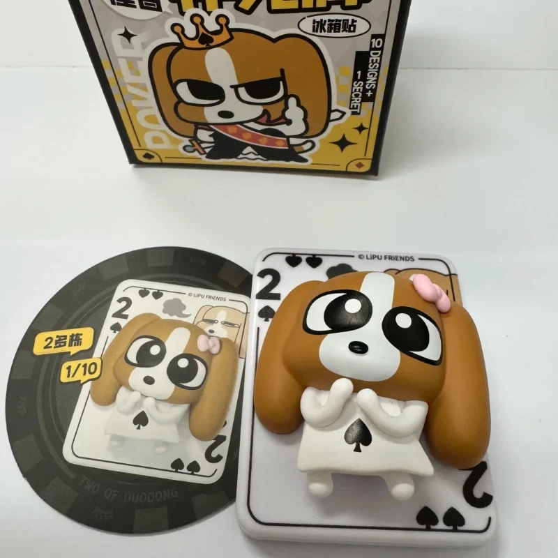 

Blind Box Fridge Magnet Playing Card Series Character Figurine Desktop Ornament Collectible Gift For Adult Collection