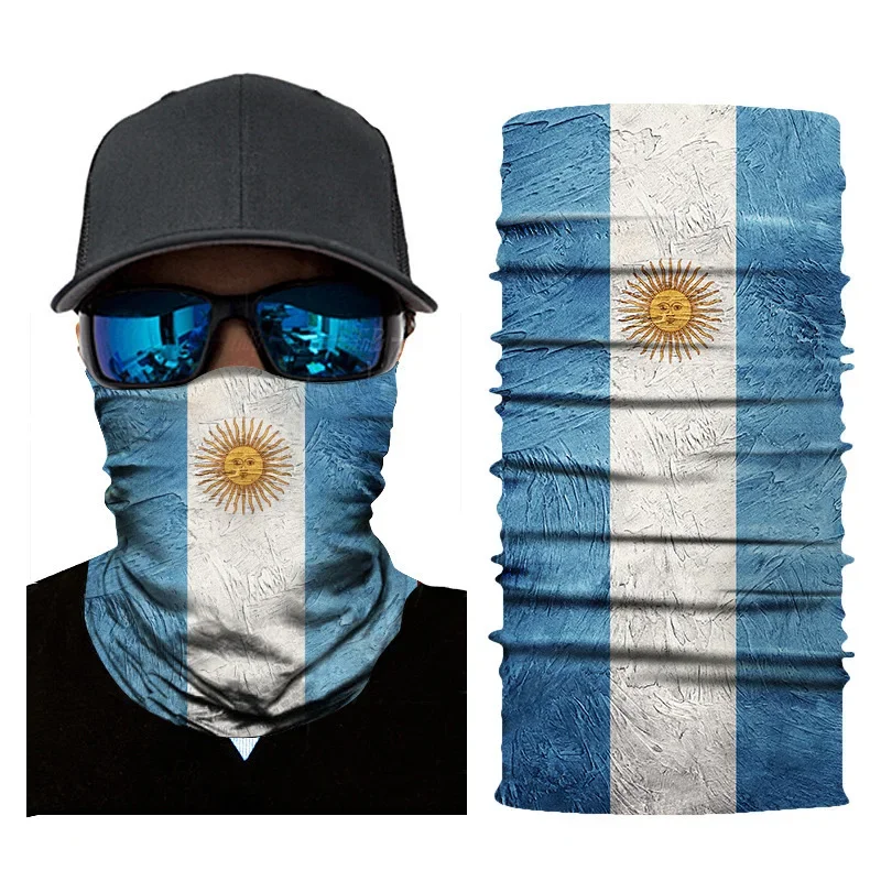 National Flag Neck Gaiter Face Mask Riding Ski Scarf Bandana Balaclava Block Sun