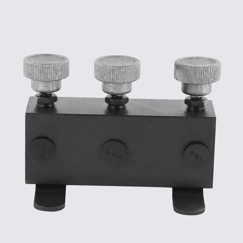 Vanne hydraulique haute pression, vanne à deux voies, vanne à quatre voies, distributeur à trois voies, déviateur de ligne d'huile, vanne de distribution