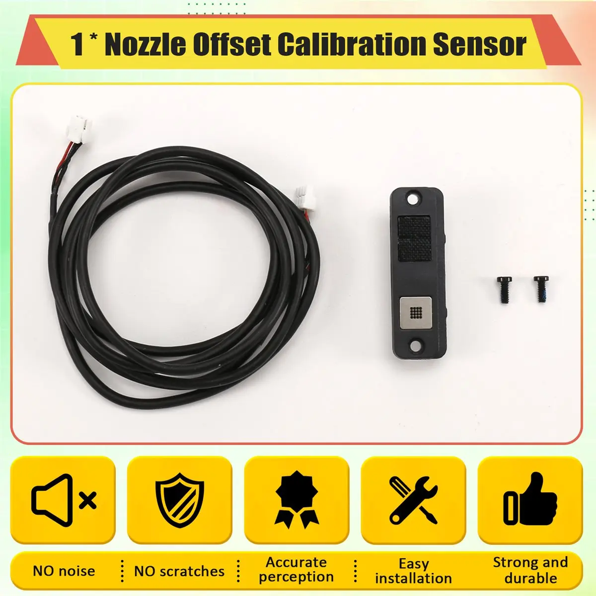 Nozzle Offset Calibration Sensor 3D Printer Accessories Compatible with for H2D 3D Printer