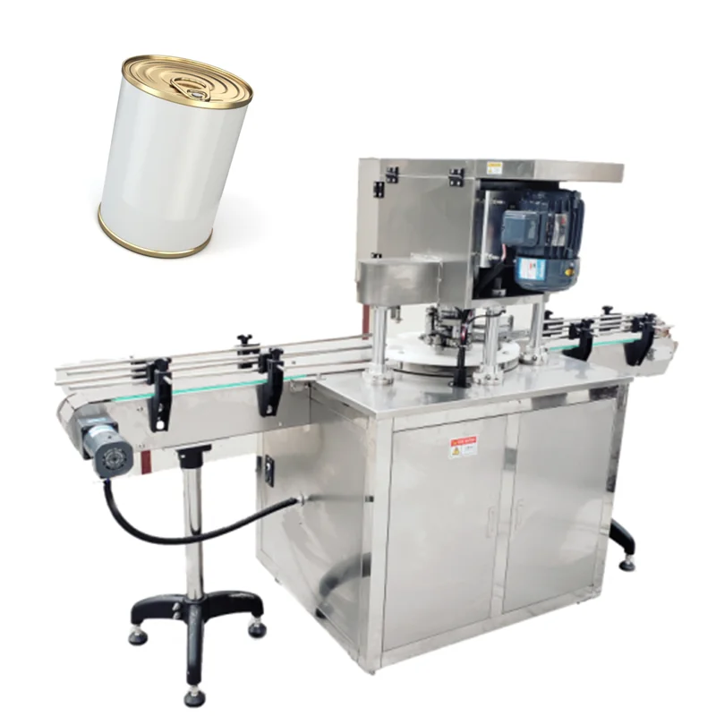 Paper aluminum tin can sealer machine PK- FGJ automatic metal can easy open lid sealing machine