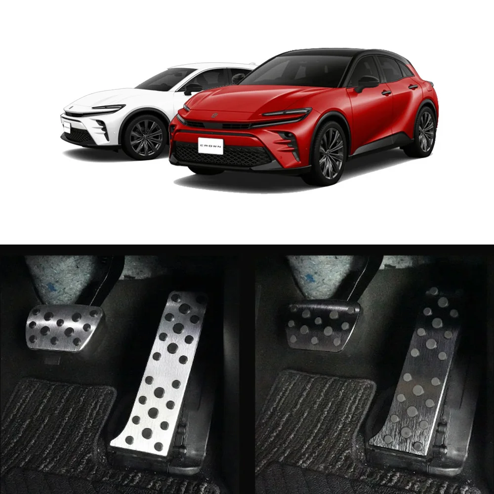 

For Toyota's 23 Crown models Accelerator pedal anti slip brake pedal modification sticker