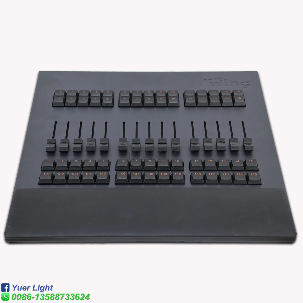 DMX512 Stage Effect lighting console Fader Wing DJ Lights Profession Controller Party Disco Light